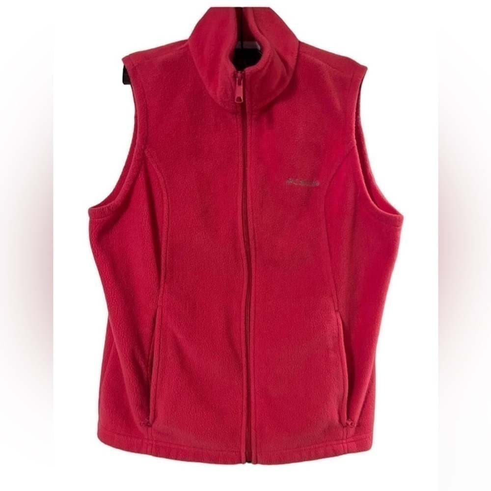 Womens Columbia  fleece vest size M